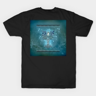 Wonderful celtic cross with crows T-Shirt